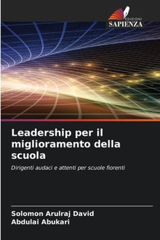 Paperback Leadership per il miglioramento della scuola [Italian] Book