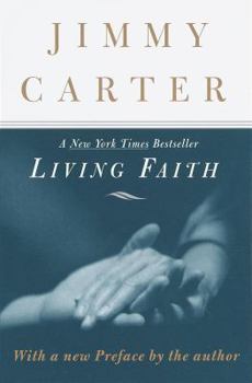 Paperback Living Faith [Large Print] Book