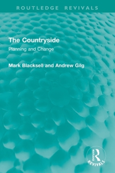 Paperback The Countryside: Planning and Change Book
