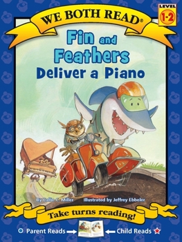 Paperback Fin & Feathers Deliver a Piano Book