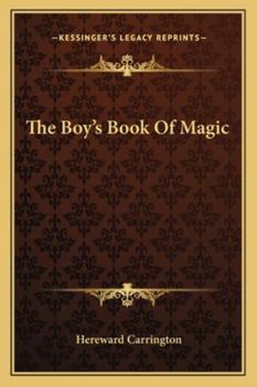 The Boy's Book Of Magic