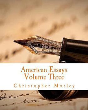 Paperback American Essays: Volume Three Book