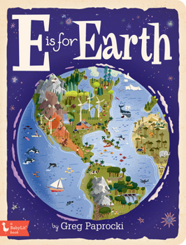 Board book E Is for Earth Book