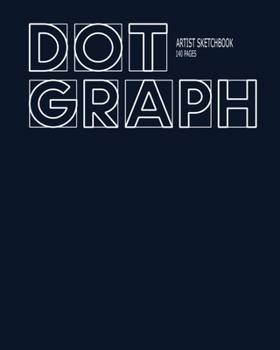 Paperback Dot Graph: Artist Sketchbook 140 pages Book