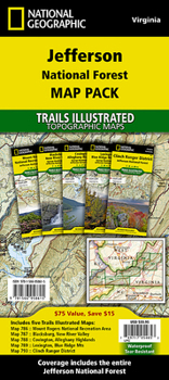 Loose Leaf Jefferson National Forest [Map Pack Bundle] Book