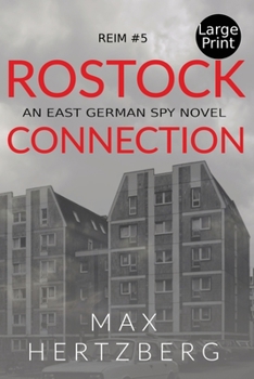 Paperback Rostock Connection: An East German Spy Novel [Large Print] Book