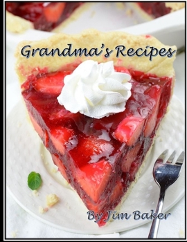 Paperback Grandma's Recipes Book