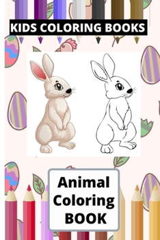 Paperback Kids Coloring Books: Animal Coloring Book