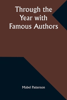Paperback Through the Year with Famous Authors Book