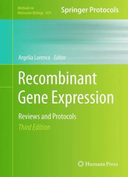 Hardcover Recombinant Gene Expression Book
