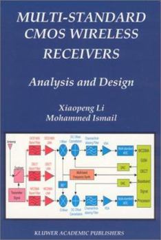 Hardcover Multi-Standard CMOS Wireless Receivers: Analysis and Design Book