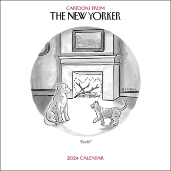 Calendar Cartoons from the New Yorker 2024 Wall Calendar Book