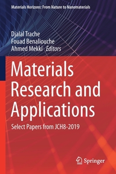 Paperback Materials Research and Applications: Select Papers from Jch8-2019 Book