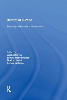 Paperback Reform in Europe: Breaking the Barriers in Government Book