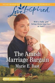 Paperback The Amish Marriage Bargain [Large Print] Book