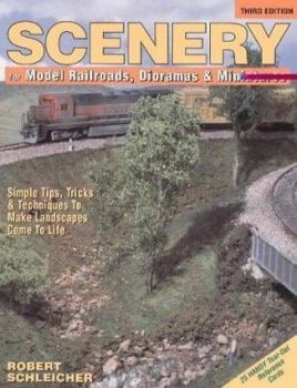 Paperback Scenery for Model Railroads, Dioramas & Miniatures Book