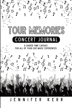 Paperback Tour Memories: Concert Journal Book