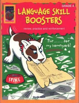 Paperback Language Skill Boosters, Grade 4: Review, Practice and Reinforcement Book