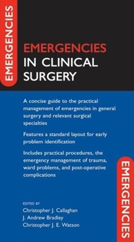 Paperback Emergencies in Clinical Surgery Book