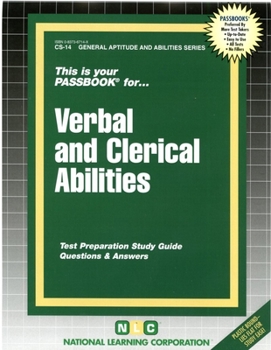 Spiral-bound Verbal and Clerical Abilities: Passbooks Study Guide Book