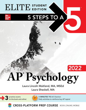 Paperback 5 Steps to a 5: AP Psychology 2022 Elite Student Edition Book
