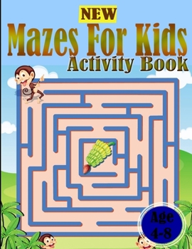 Paperback Maze for kids: Creative maze puzzle for kids Book