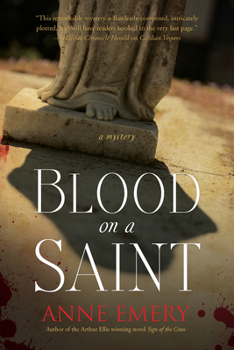 Paperback Blood on a Saint: A Mystery Book