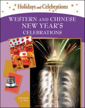 Hardcover Western and Chinese New Year's Celebrations Book