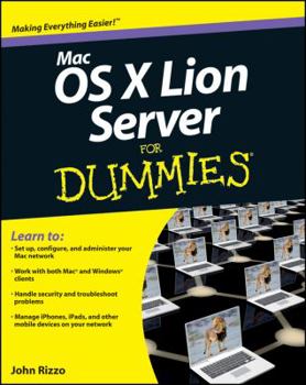 Paperback Mac OS X Lion Server for Dummies Book
