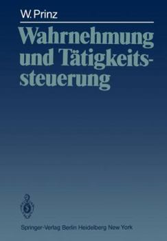 Paperback Wahrnehmung Und Tätigkeitssteuerung [German] Book