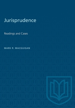 Paperback Jurisprudence: Readings and Cases Book