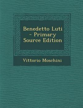 Paperback Benedetto Luti [Italian] Book