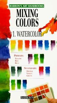 Hardcover Mixing Colors 1. Watercolor: Green Series Book