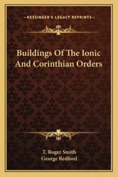 Paperback Buildings Of The Ionic And Corinthian Orders Book