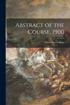 Paperback Abstract of the Course, 1900 Book