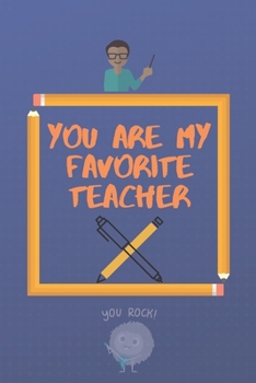 You are my favorite teacher: Gift, appreciation, thank you note for italian teacher