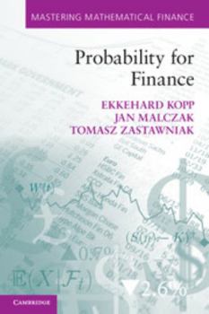 Paperback Probability for Finance Book