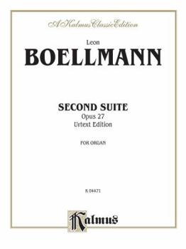 Paperback Second Suite, Op. 27 (Urtext): Sheet (Kalmus Edition) Book