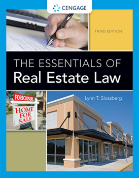 Paperback The Essentials of Real Estate Law Book