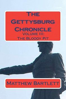 Paperback The Gettysburg Chronicle Volume III: The Bloody Pit: The Bloody Pit Book