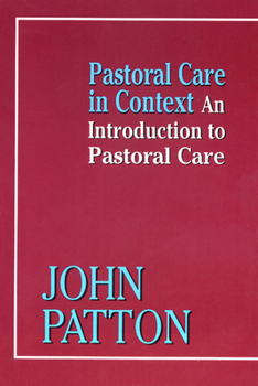 Paperback Pastoral Care in Context Book