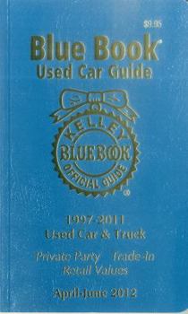 Paperback Kelley Blue Book Used Car Guide April - June 2012 Book