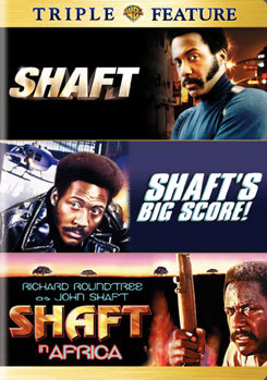 DVD Shaft / Shaft's Big Score / Shaft In Africa Book
