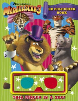 Paperback Madagascar 3: 3D Colouring Book