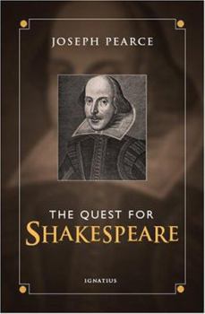 Hardcover Quest for Shakespeare: The Bard of Avon and the Church of Rome Book
