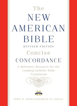 Hardcover New American Bible revised edition concise concordance Book