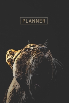 Planner: Tiger 1 Year Daily Planner (12 Months) | 2020 - 2021 | 365 Pages for Planning | January 20 - December 20 | Appointment Calendar Schedule | Plan Each Day Set Goals & Get Stuff Done