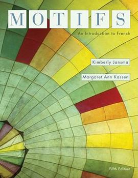 Hardcover Motifs: An Introduction to French (Available Titles iLrn: Heinle Learning Center) Book