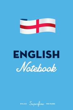 English Notebook: 6x9" Diary / journal to write in and record your thoughts.