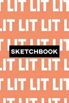 Paperback Sketchbook: Lit Typography Meme Pattern Book